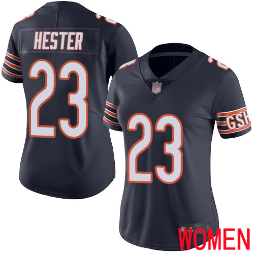 Chicago Bears Limited Navy Blue Women Devin Hester Home Jersey NFL Football #23 Vapor Untouchable